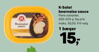 SuperBrugsen K-salat bearnaise sauce tilbud