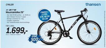 Thansen Mountainbike 26 tilbud