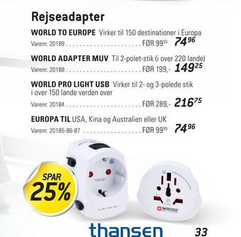 Rejseadapter