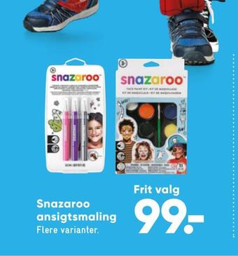 Snazaroo ansigtsmaling