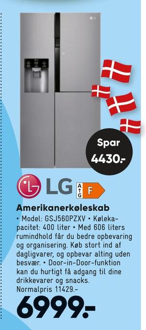Amerikanerkøleskab