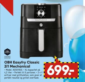 Bilka Obh easyfry classic 2i1 mechanical tilbud