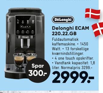 Bilka Delonghi ecam 220,22.gb tilbud