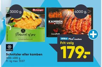 Bilka Schnitzler eller kamben tilbud