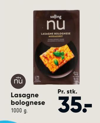 Lasagne bolognese