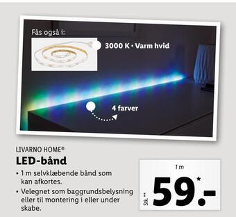 Lidl Led-bånd tilbud