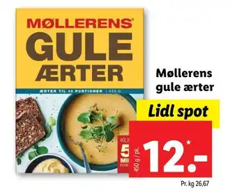 Møllerens gule ærter