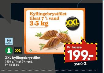 Bilka Xxl kyllingebrystfilet tilbud