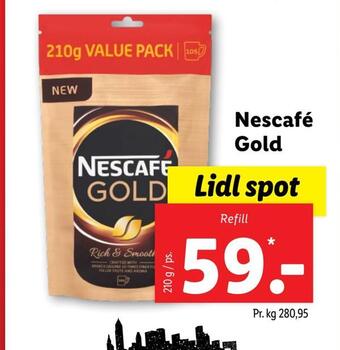 Lidl Nescafé gold tilbud