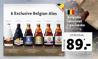 Lidl Belgiske specialøl i gaveæske tilbud