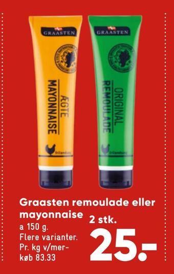 Graasten remoulade eller mayonnaise