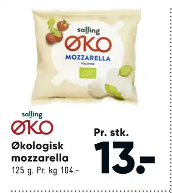 Bilka Økologisk mozzarella tilbud