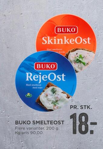 MENY Buko smelteost tilbud