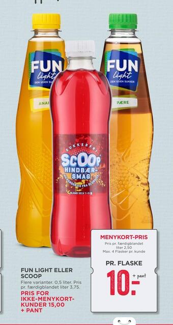 MENY Fun light eller scoop tilbud