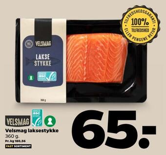 Velsmag laksestykke