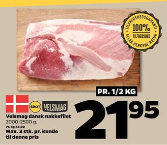 Netto Velsmag dansk nakkefilet tilbud