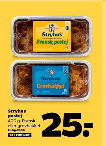 Netto Stryhns postej tilbud