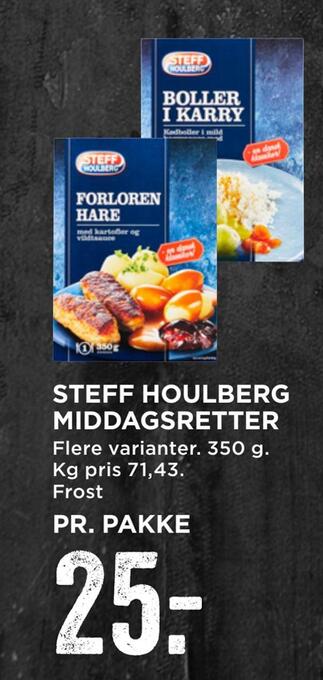 MENY Steff houlberg middagsretter tilbud