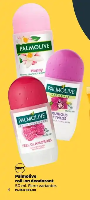 Netto Palmolive roll-on deodorant tilbud