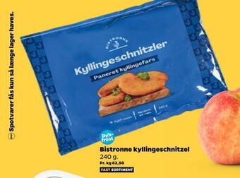 Netto Bistronne kyllingeschnitzel tilbud