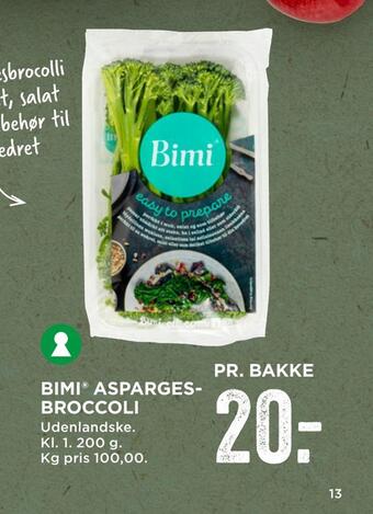 MENY Bimi® asparges­ broccoli tilbud