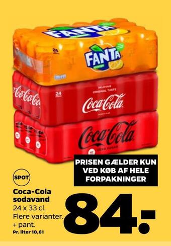 Coca-cola sodavand