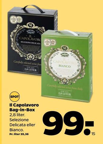 Netto Il capolavoro bag-in-box tilbud