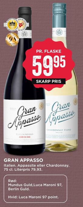 MENY Gran appasso tilbud