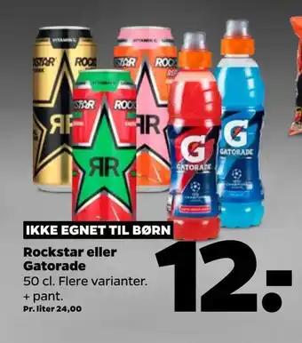 Rockstar eller gatorade