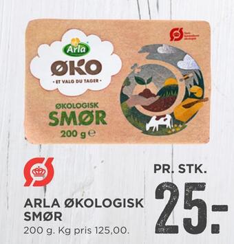 MENY Arla økologisk smør tilbud