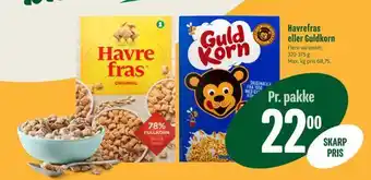 Min Købmand Havrefras eller guldkorn tilbud