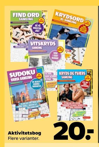 Netto Aktivitetsbog tilbud