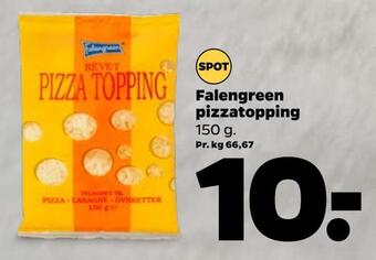 Falengreen pizzatopping
