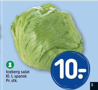 REMA 1000 Iceberg salat tilbud