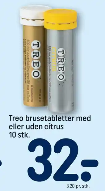 REMA 1000 Treo brusetabletter med eller uden citrus tilbud