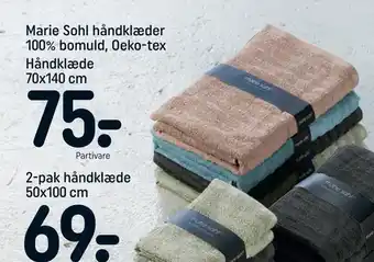 REMA 1000 Håndklæde 70x140 cm tilbud