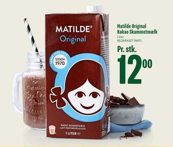 Min Købmand Matilde original kakao skummetmælk tilbud