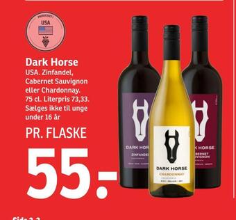 SPAR Dark horse tilbud