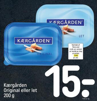 REMA 1000 Kærgården original eller let tilbud