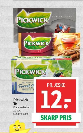 SPAR Pickwick te tilbud