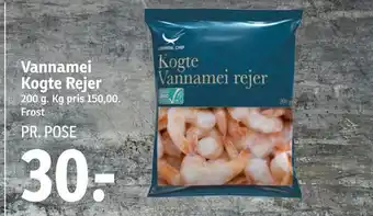 SPAR Vannamei kogte rejer tilbud
