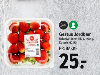 SPAR Gestus jordbær tilbud