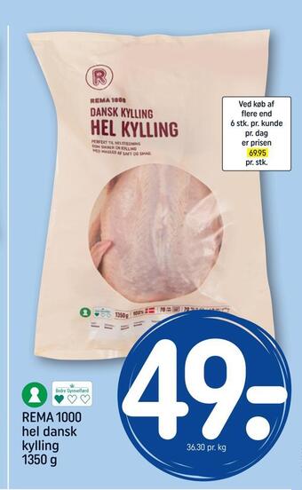 Rema 1000 hel dansk kylling