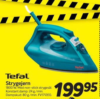 Din Isenkræmmer Tefal strygejern tilbud