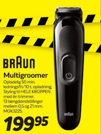 Din Isenkræmmer Braun multitrimmer tilbud