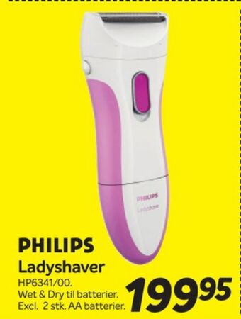 Din Isenkræmmer Philips ladyshaver tilbud