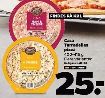 Netto Pizza flere varianter tilbud