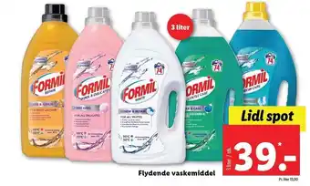 Lidl Flydende vaskemiddel 3 liter tilbud