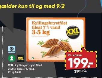 Bilka Xxl kyllingebrystfilet tilbud