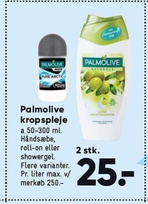 Palmolive kropspleje